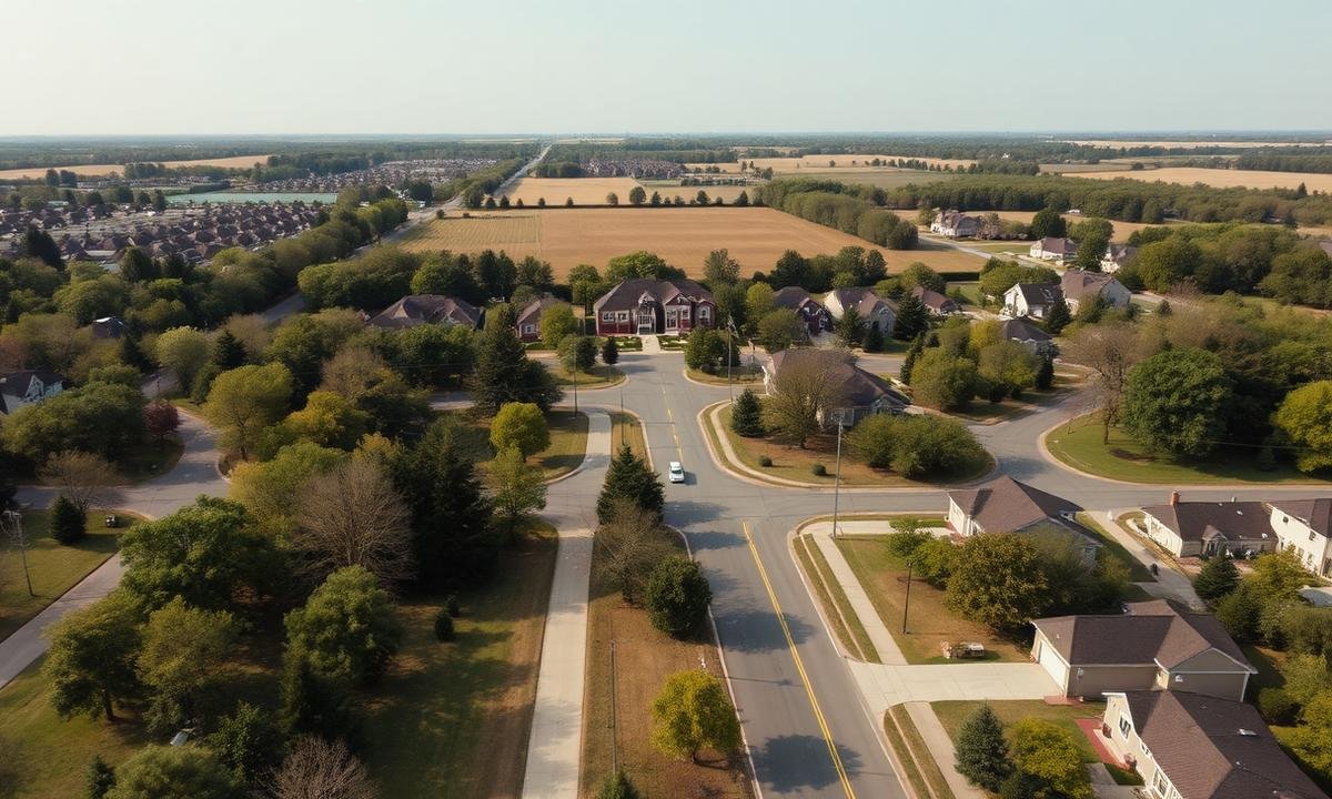 Aerial view of Discovery Gardens – Islamabad