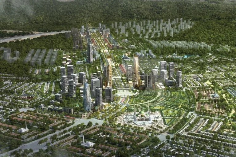 Aerial view of Capital Smart City – Islamabad