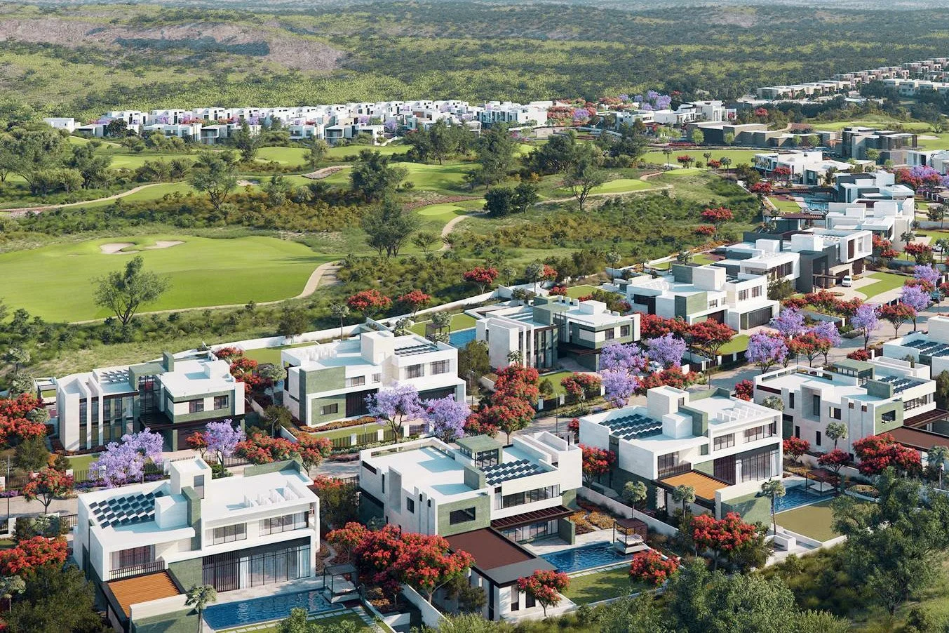 Aerial view of Eighteen – Islamabad